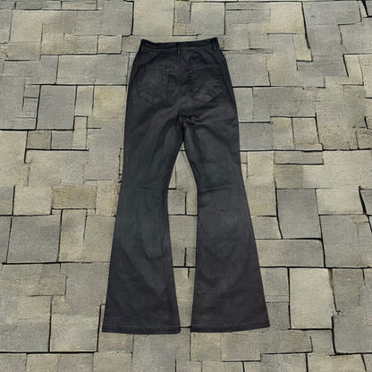 Rick Owens Waxed Bolan Denim