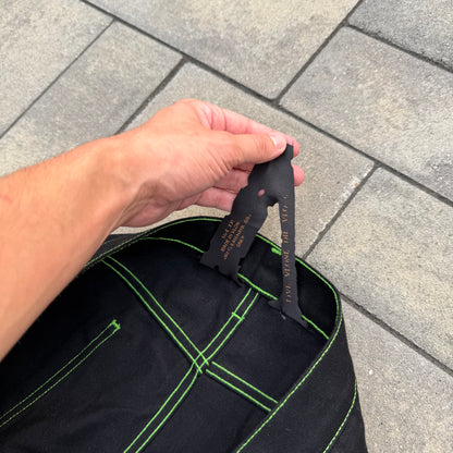 Vlone Green Old English Denim