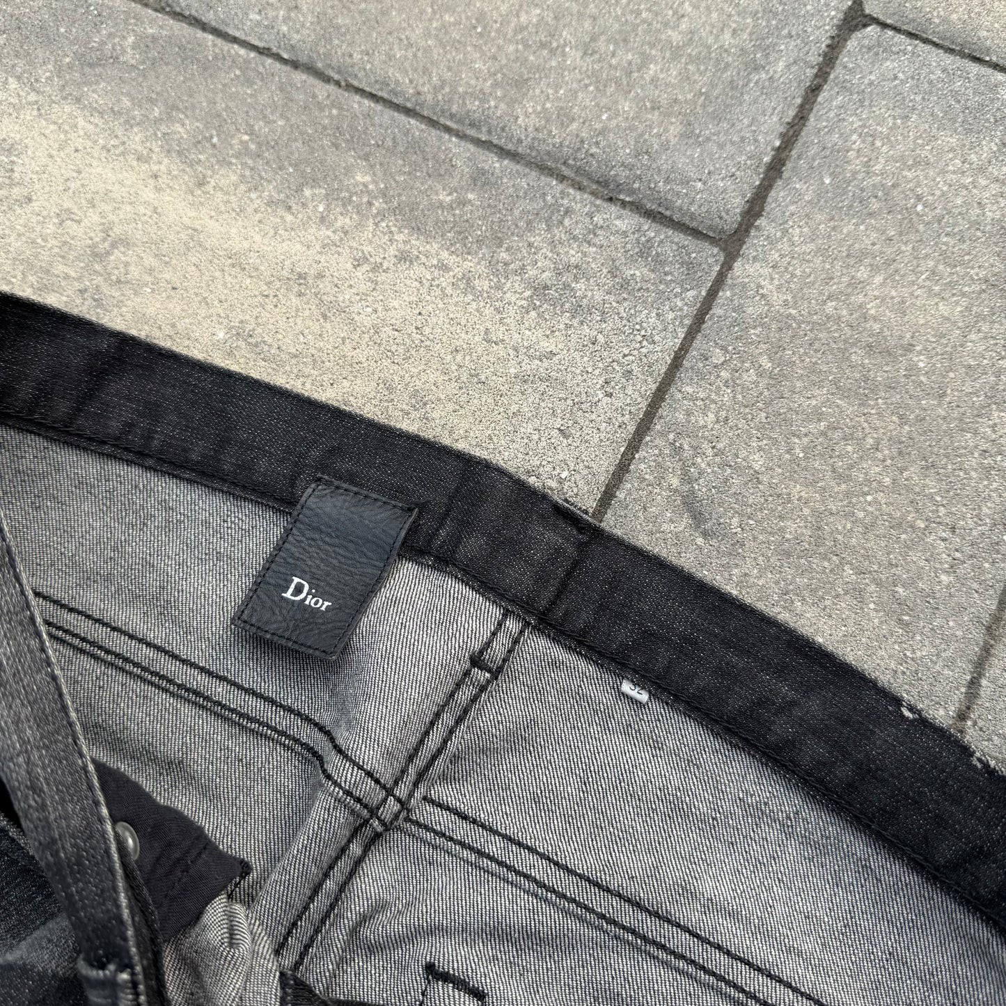 AW10 Dior Homme Grey Jake Denim