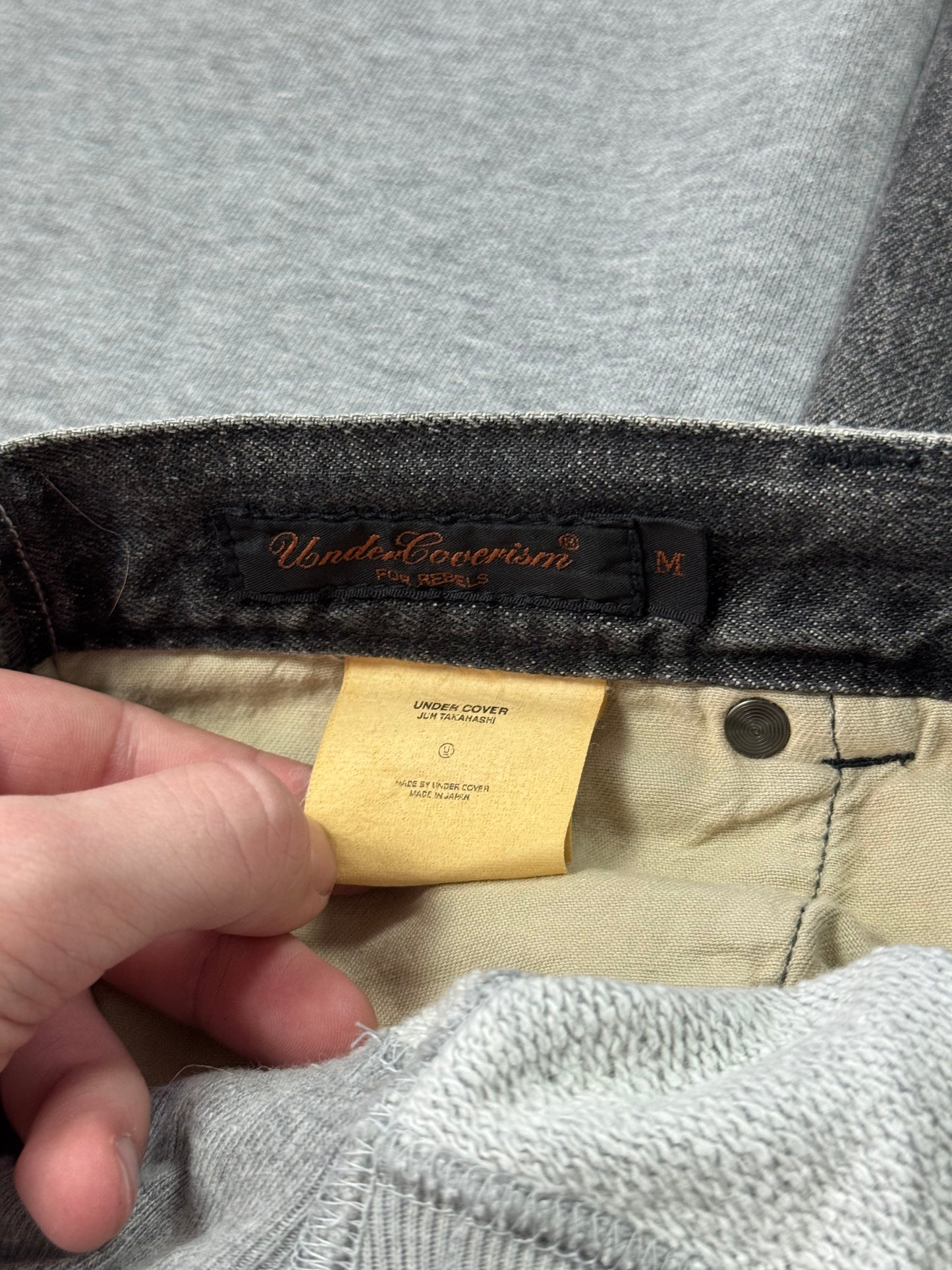AW02 Undercover Rebelgods Hybrid Denim