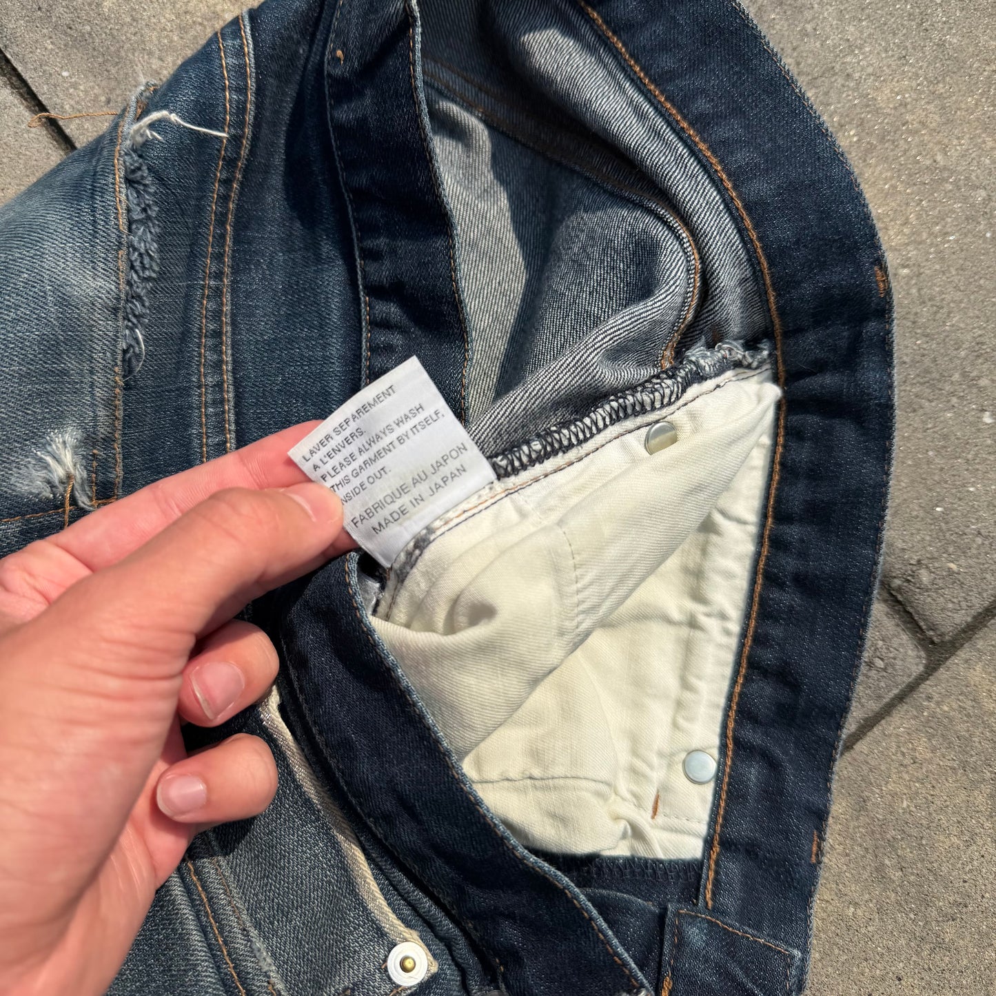 Dior Homme Blue Jake Denim