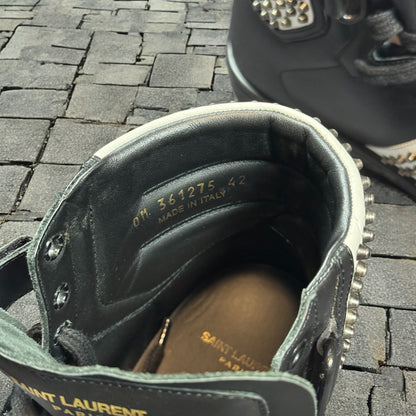 Saint Laurent Studded Hi-Top Sneaker