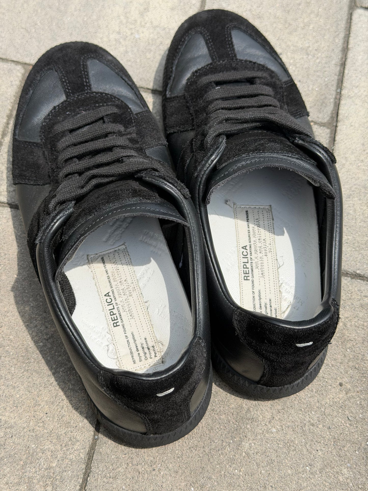 Maison Margiela Triple Black Gat Sneaker
