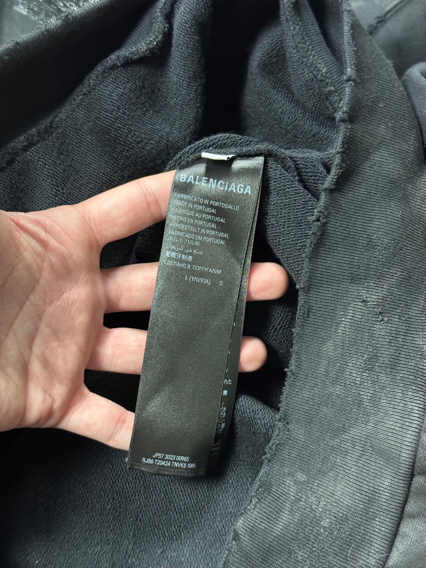 Rick Owens Waxed Bolan Denim