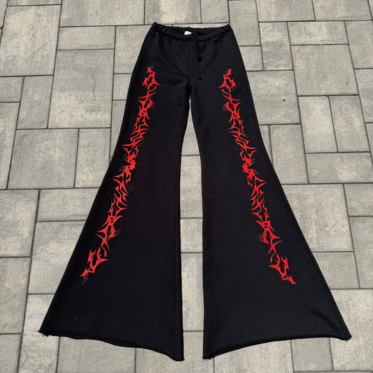 Vetements Gothic Flared Sweatpants