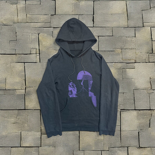 AW05 Raf Simons “History Of My World” Purple Poltergeist Hoodie