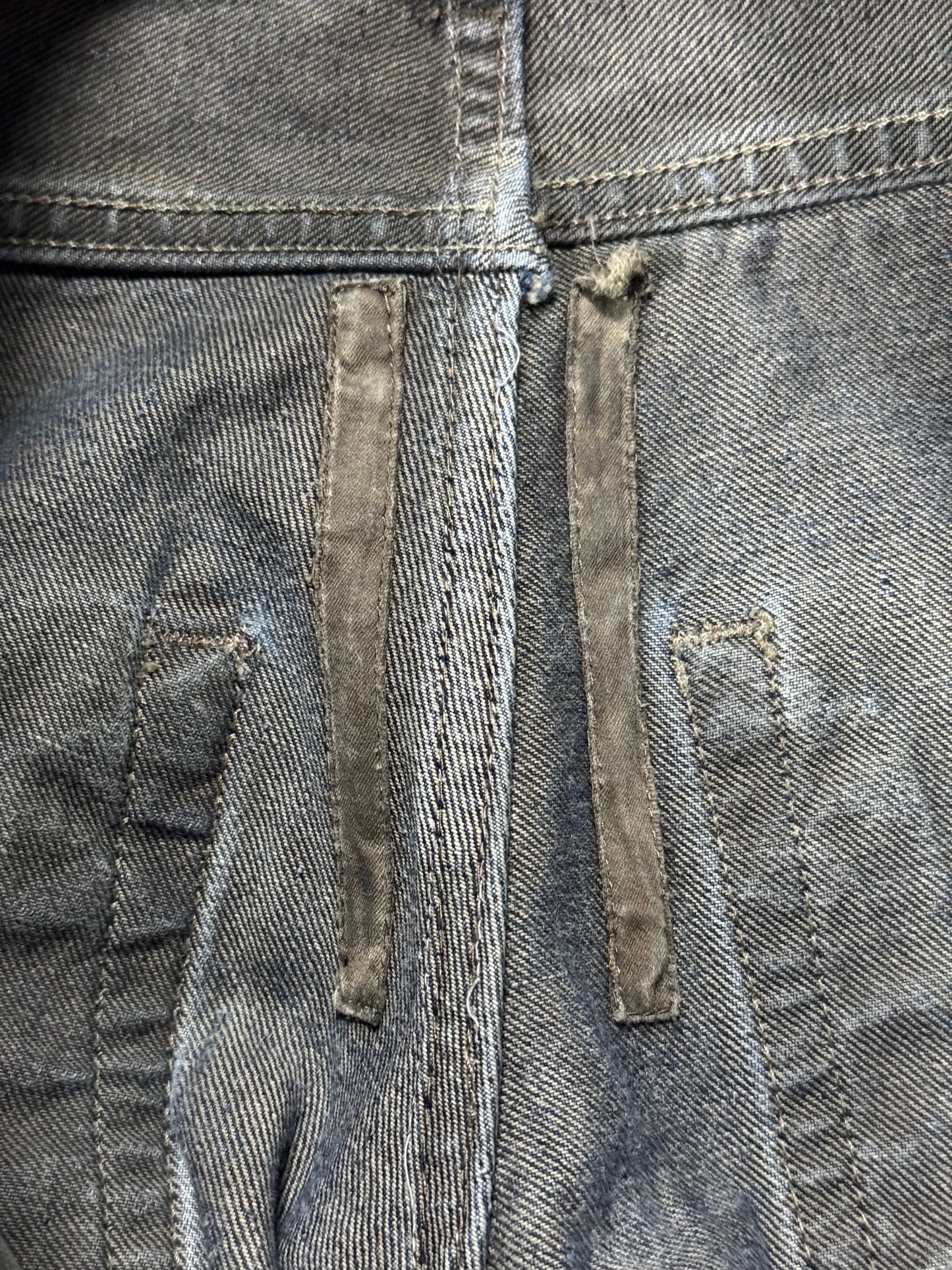 FW08 Rick Owens “Stag” Clawmark Denim