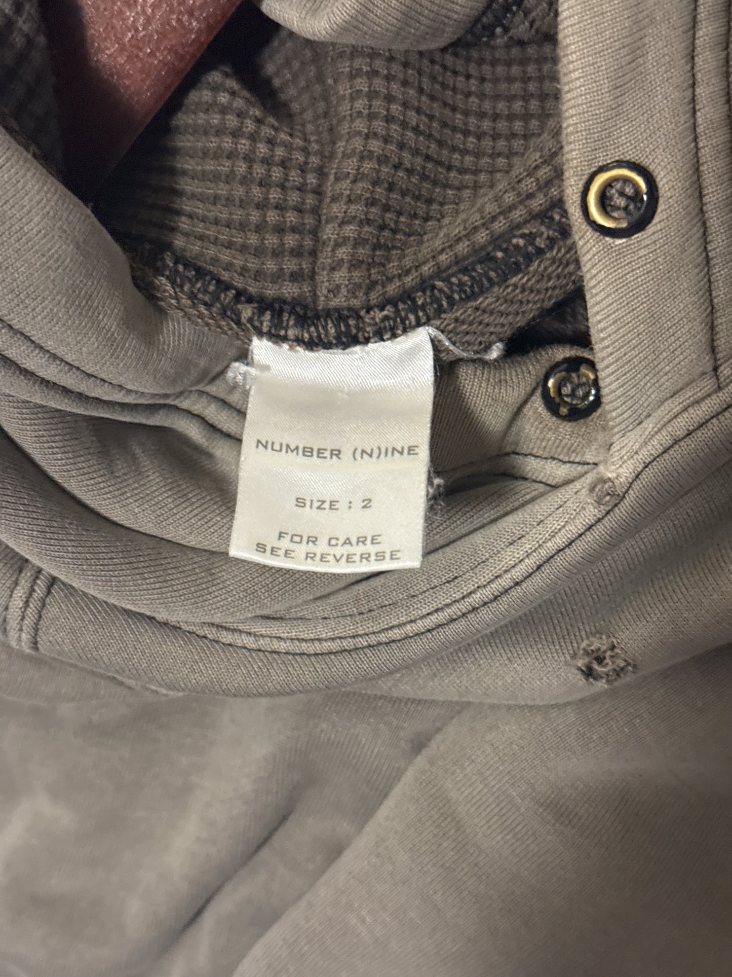 SS01 Number Nine School Of Visual Comedy Hoodie