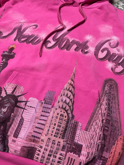 Balenciaga Airbrush New York City Hoodie