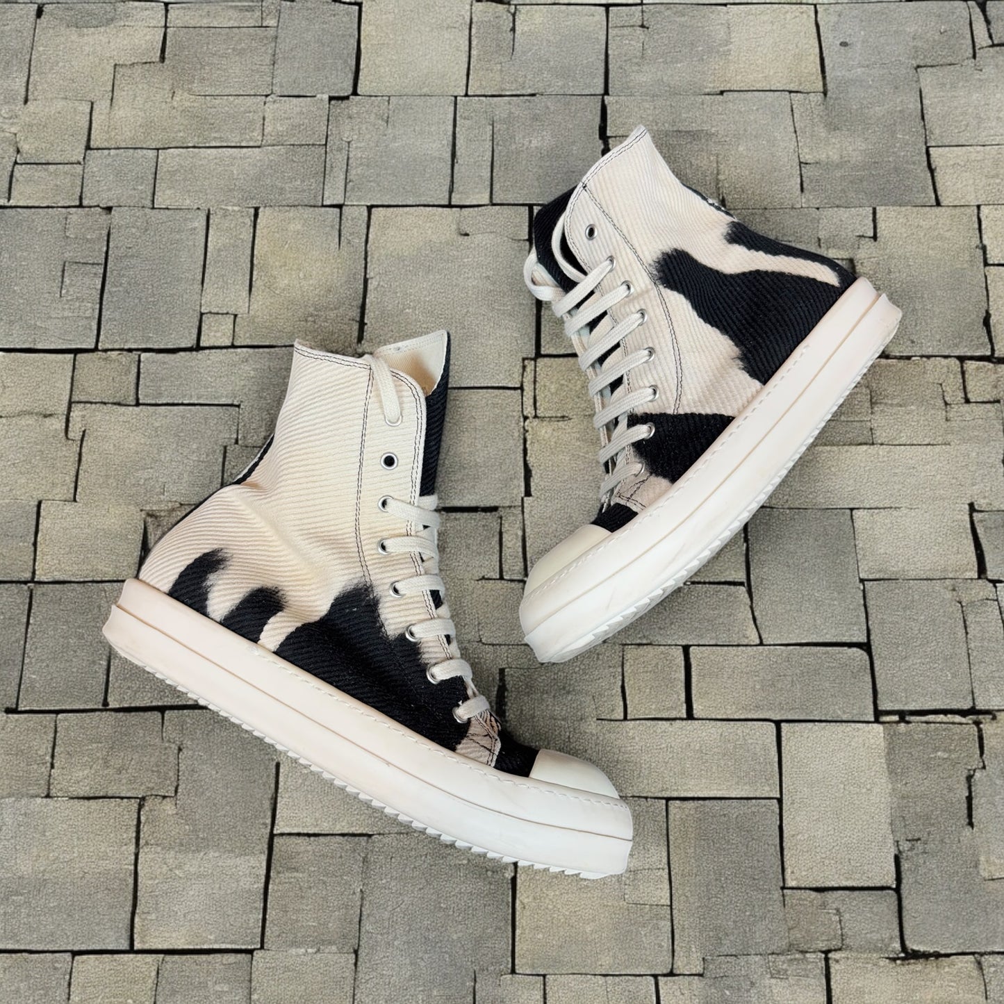 FW16 Rick Owens Bleach Vomit Ramones