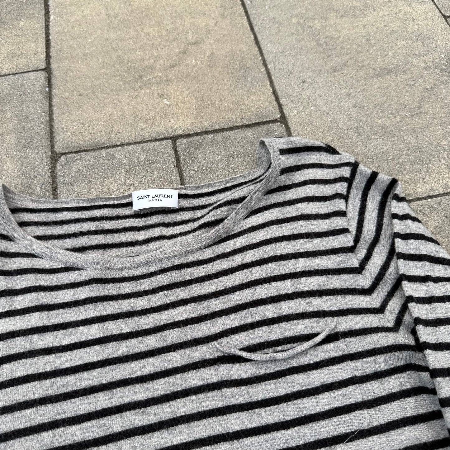 Saint Laurent Paris Striped Shirt