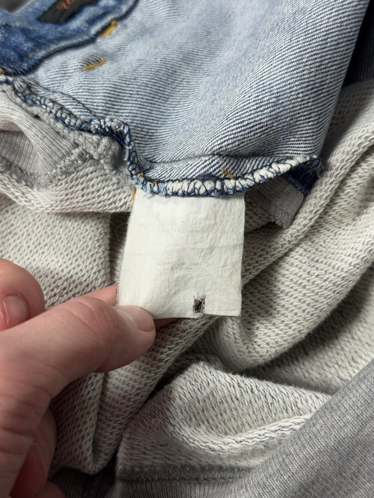 AW03 Undercover Paperdoll Hybrid Denim