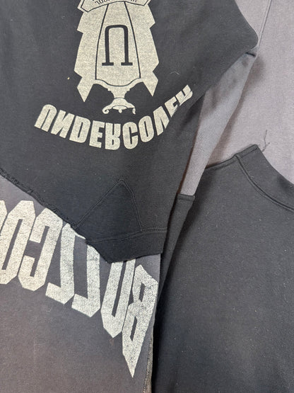 AW02 Undercover Black Rebelgods Hybrid Denim