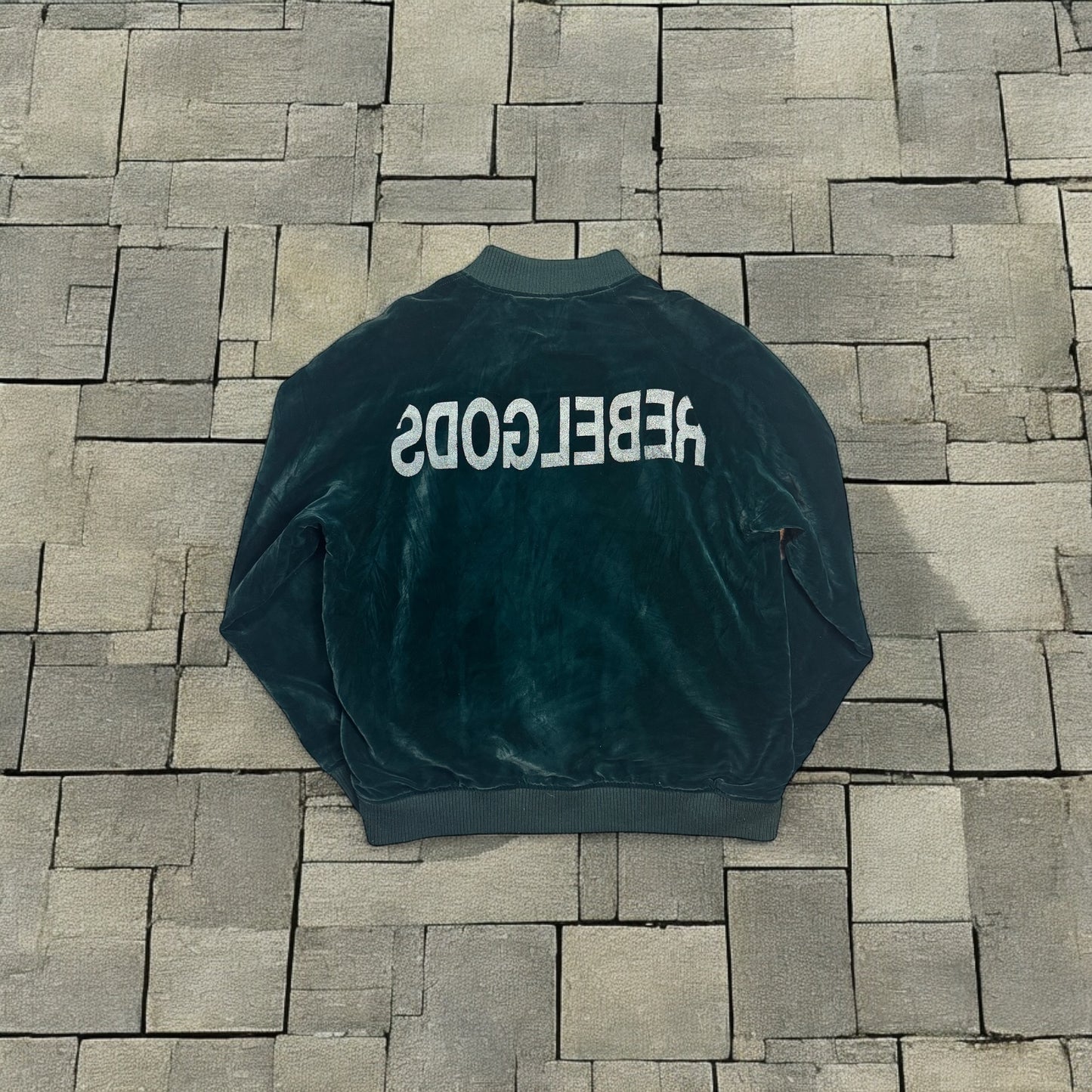 AW02 Undercover Green Rebel Gods Jacket