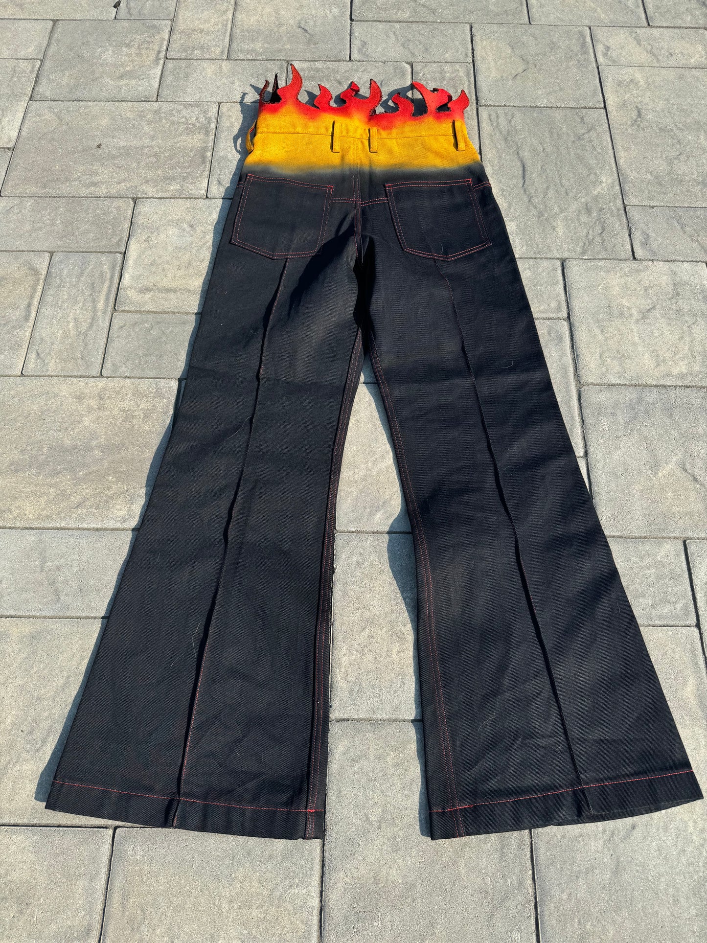 Tender Person Flame Bootcut Denim