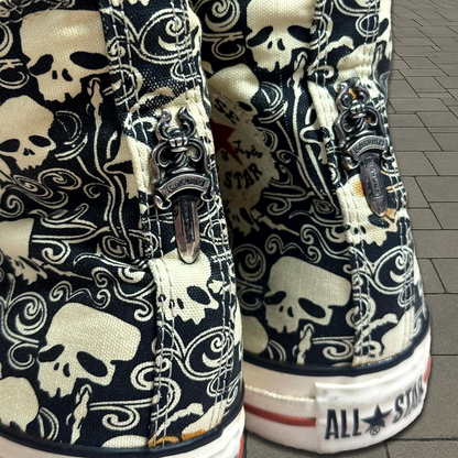 Chrome Hearts Star Patch Skull Converse