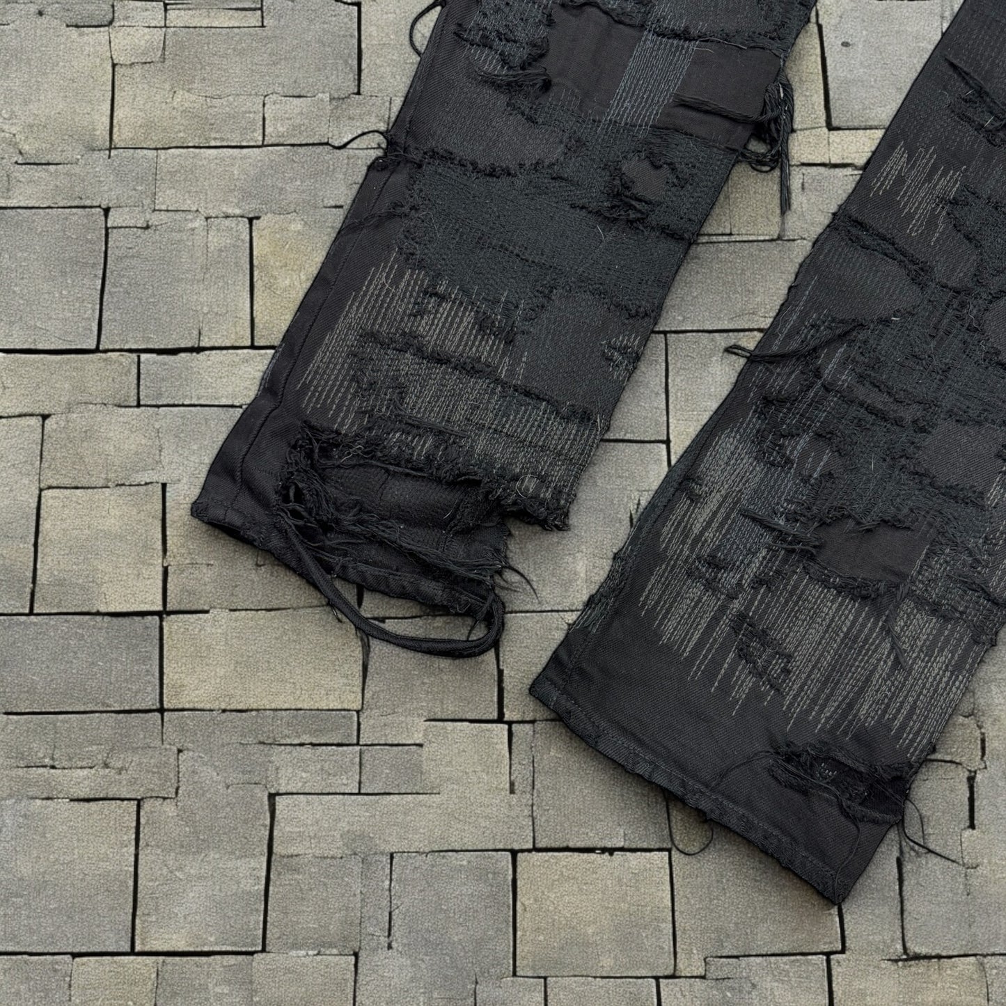 AW05 Undercover Black “Arts & Crafts” 85 Denim