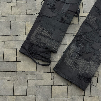 AW05 Undercover Black “Arts & Crafts” 85 Denim