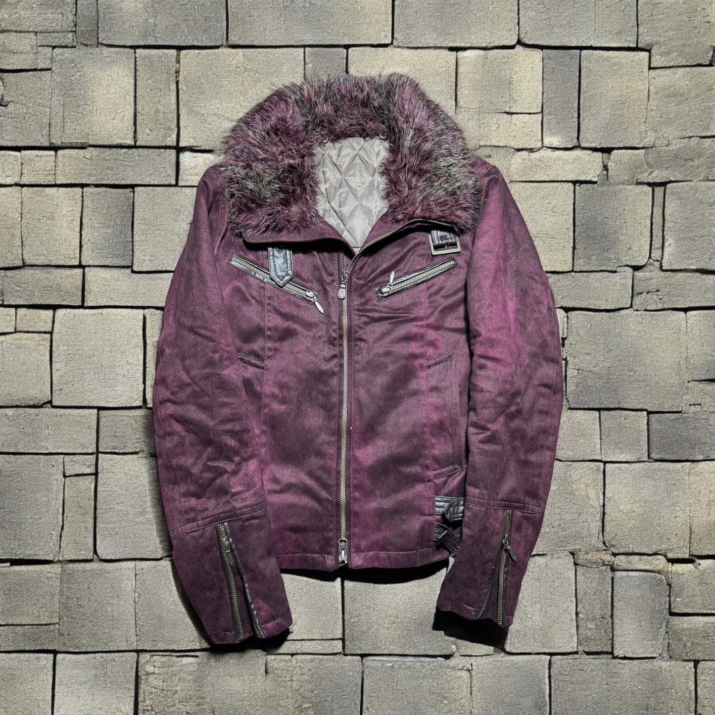 Tornado Mart Fur Collar Jacket