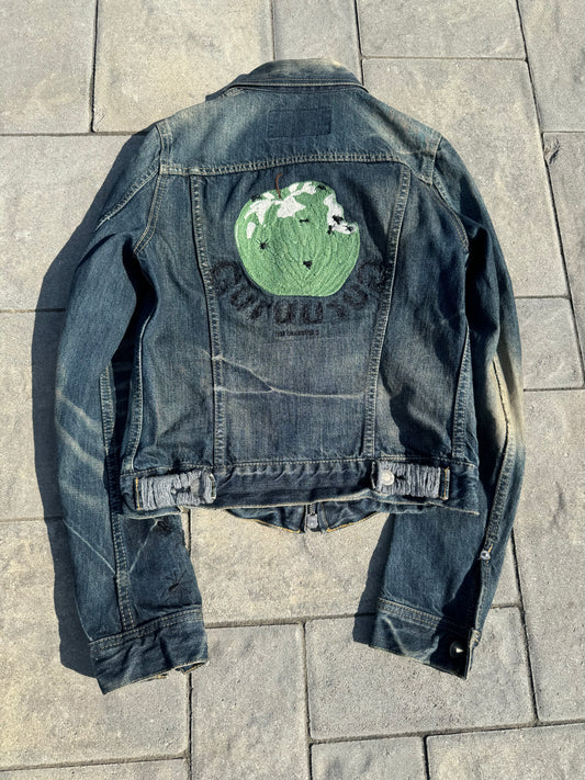 AW06 Undercover “Guruguru” Bug Denim Jacket