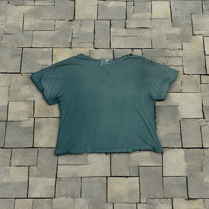 FW24 Enfants Riches Deprimes Green Washed Logo Tee