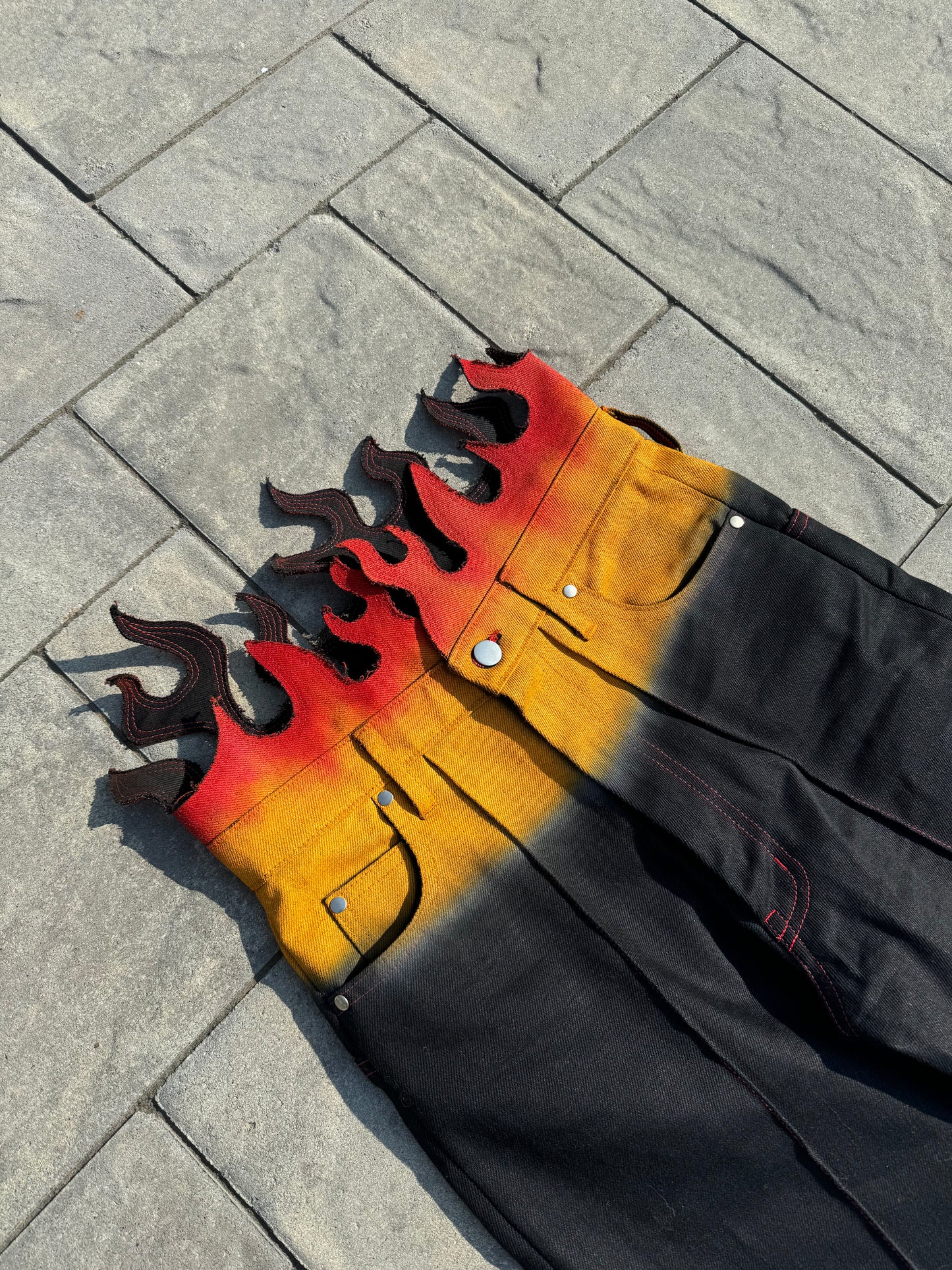 Tender Person Flame Bootcut Denim