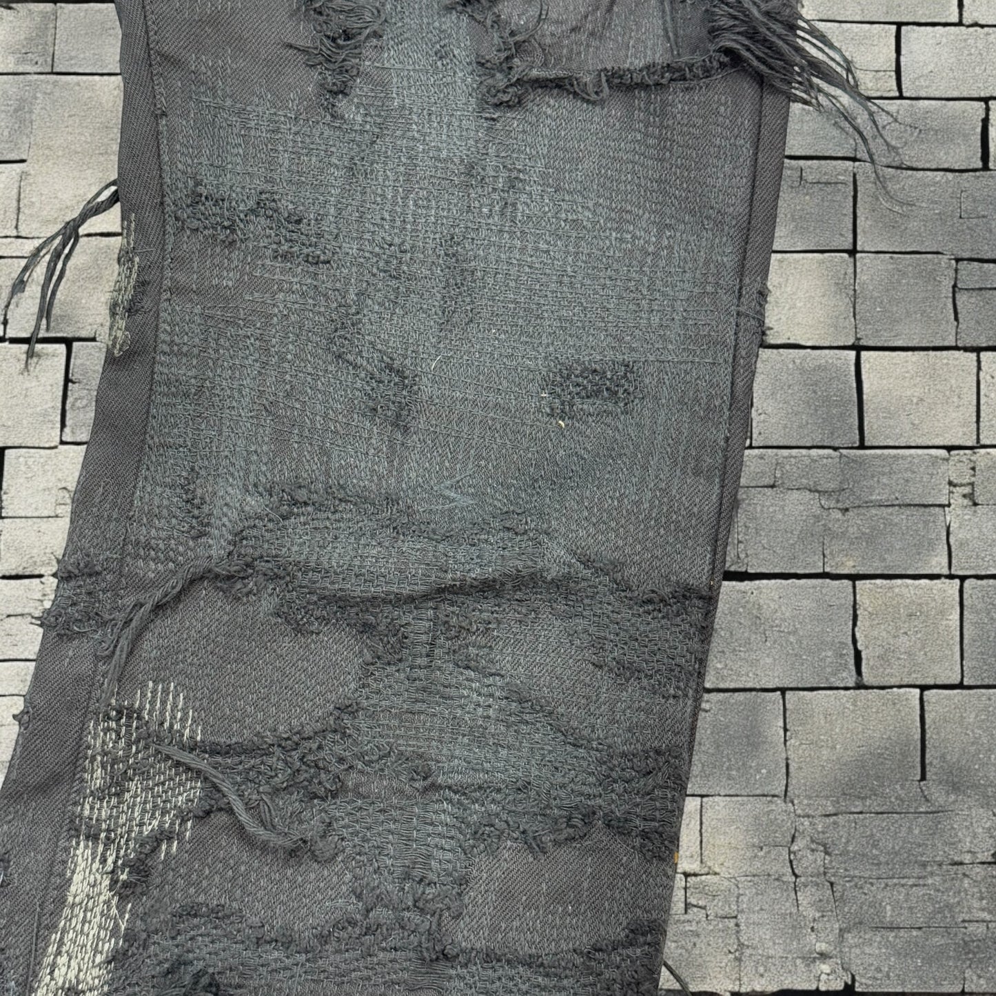 AW05 Undercover Black “Arts & Crafts” 85 Denim