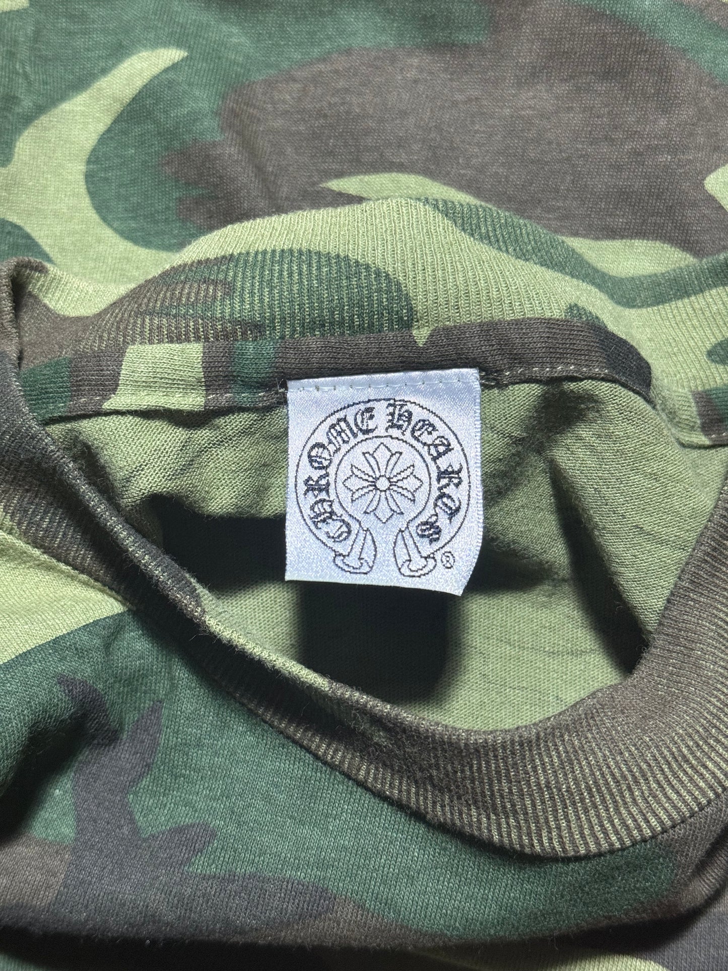 Chrome Hearts Vintage Camo “Fuck You” Tee
