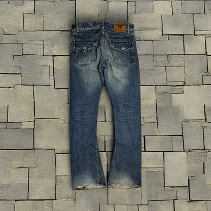 Hysteric Glamour Bootcut Studded Denim