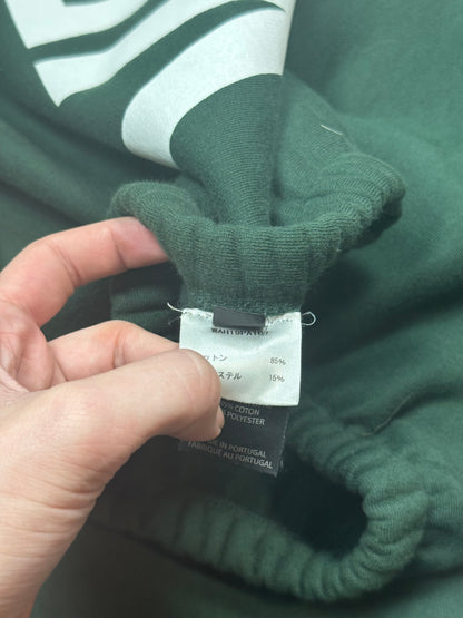 AW19 Vetements Green Spellout Sweatpants
