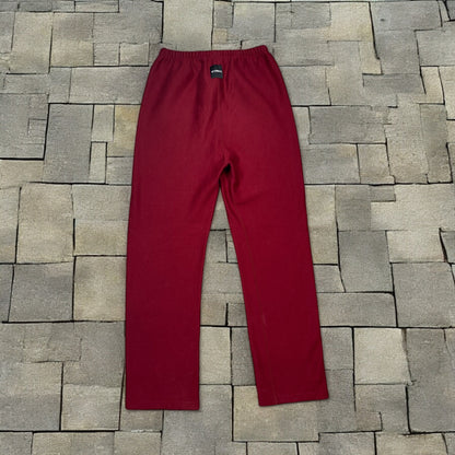 AW19 Vetements Red Spellout Sweatpants