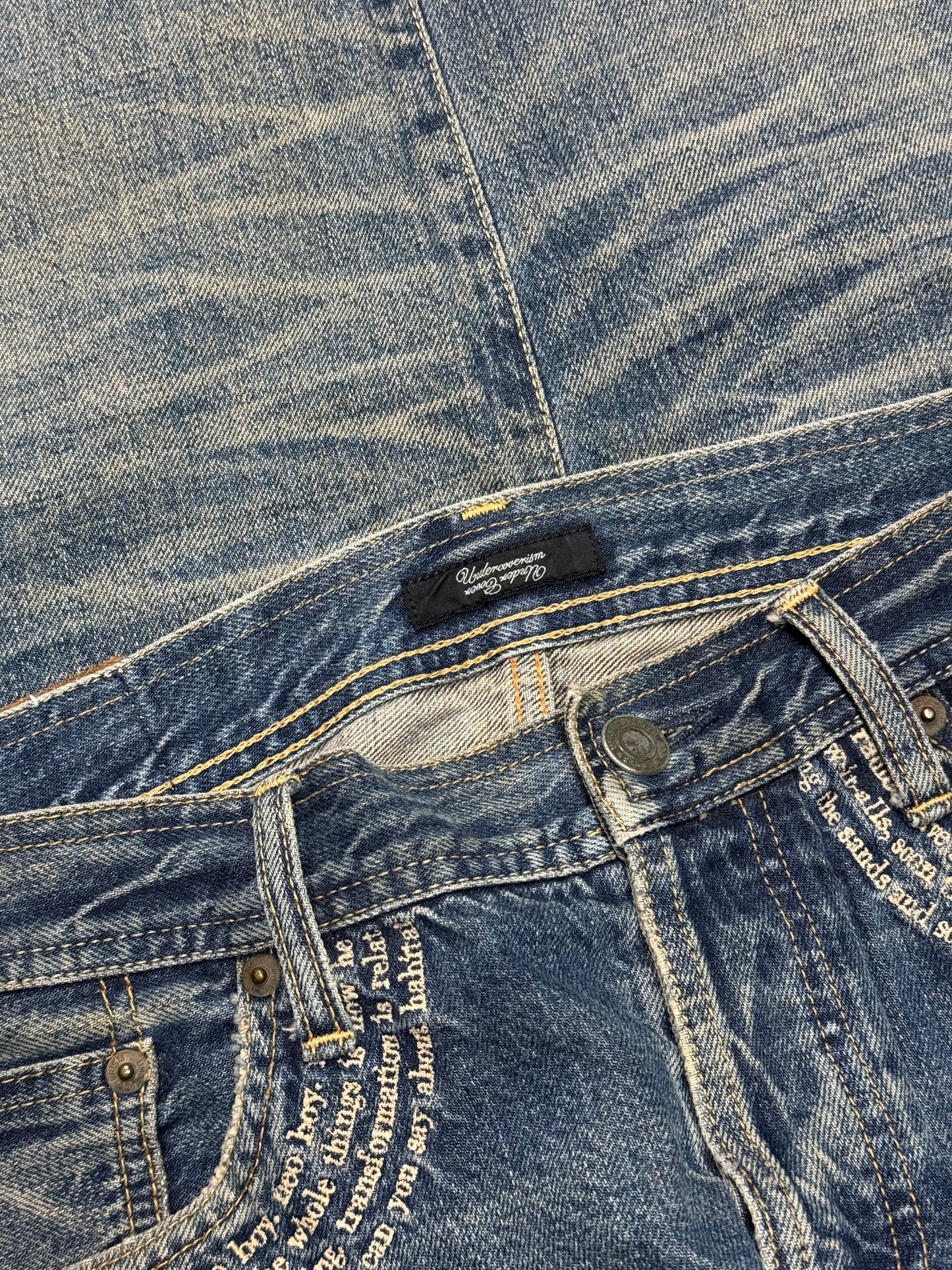 SS09 Undercover “Neoboy” Poem Denim