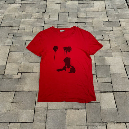 SS07 Dior Homme Red Bruce Lee Tee