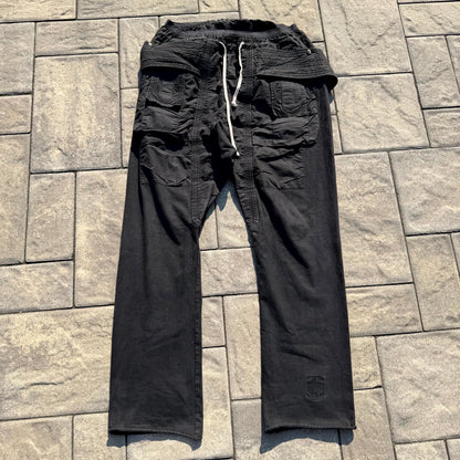 FW11 Rick Owens OG Creatch Cargo Sweatpants