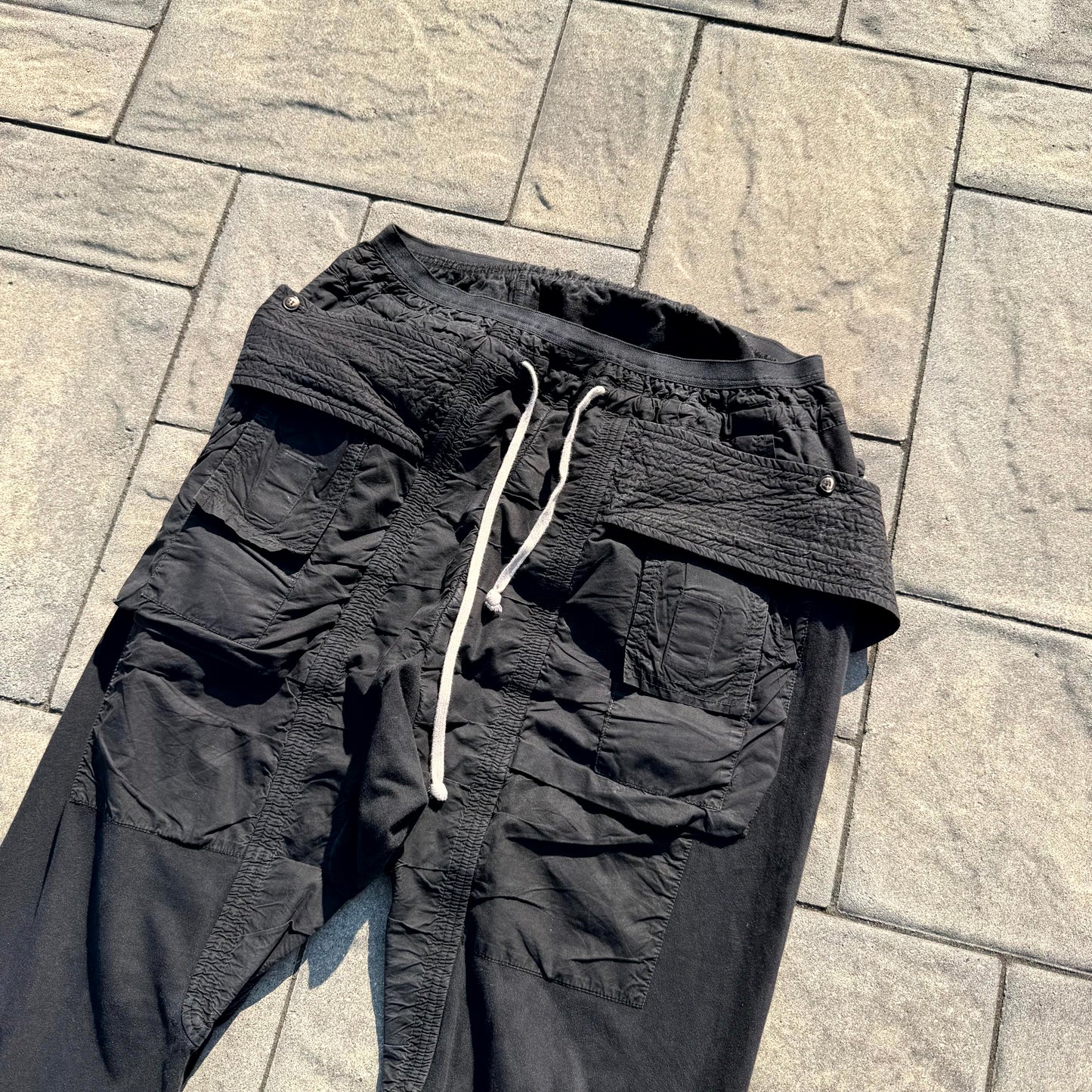 FW11 Rick Owens OG Creatch Cargo Sweatpants