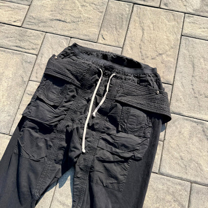FW11 Rick Owens OG Creatch Cargo Sweatpants