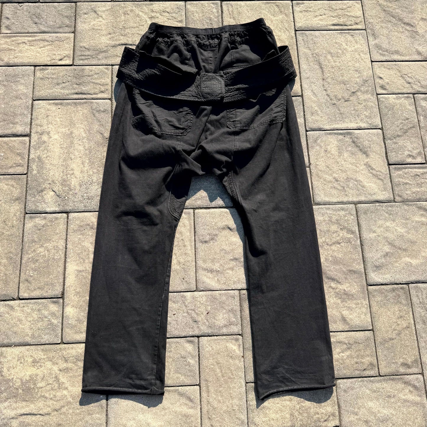FW11 Rick Owens OG Creatch Cargo Sweatpants