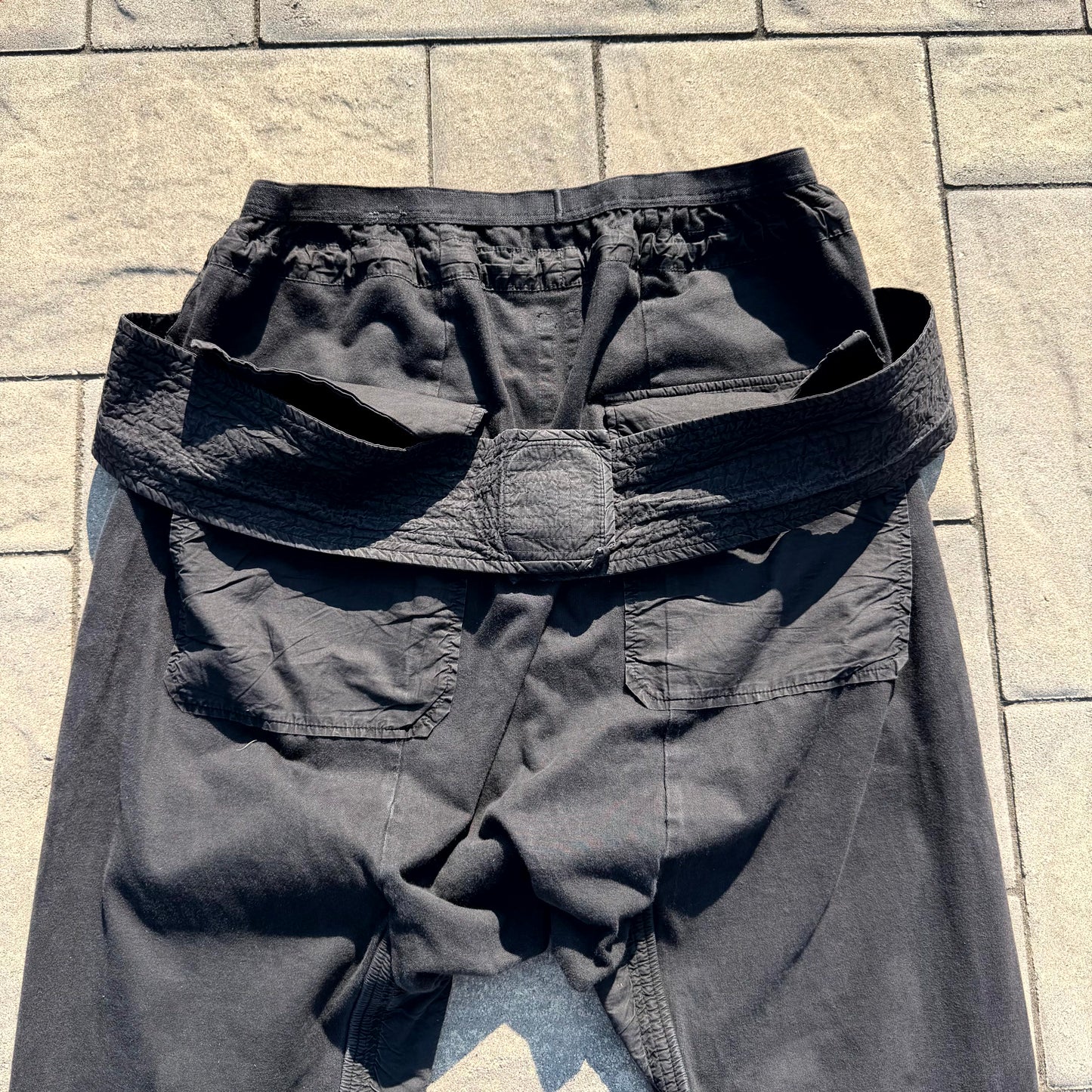 FW11 Rick Owens OG Creatch Cargo Sweatpants