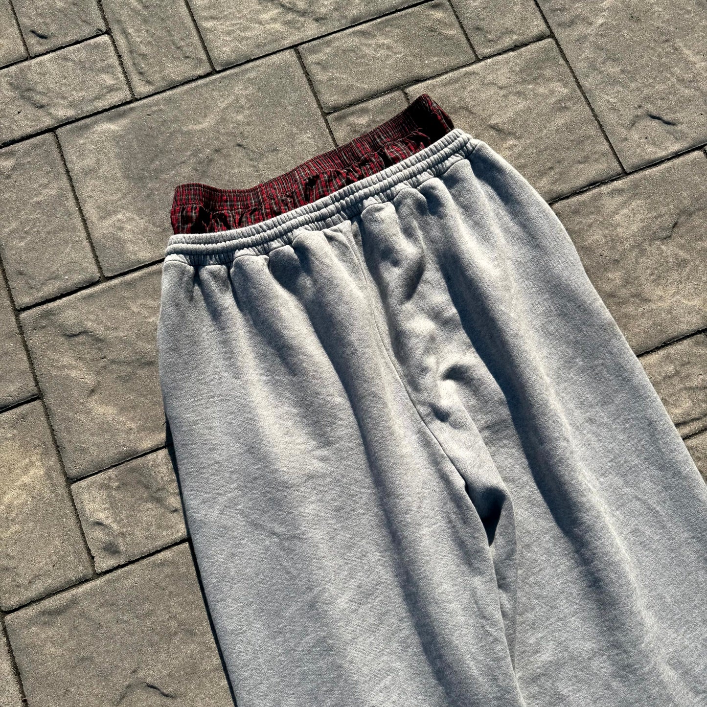 Balenciaga Grey Boxer Sweatpants