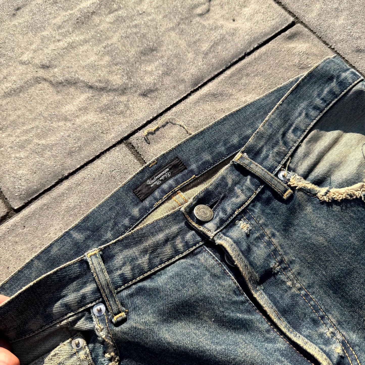 SS10 Undercover Blue Yarn 68 Denim
