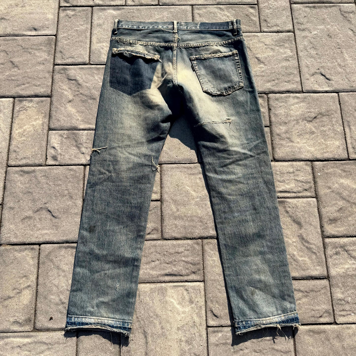 SS10 Undercover Blue Yarn 68 Denim