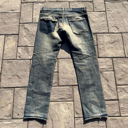 SS10 Undercover Blue Yarn 68 Denim