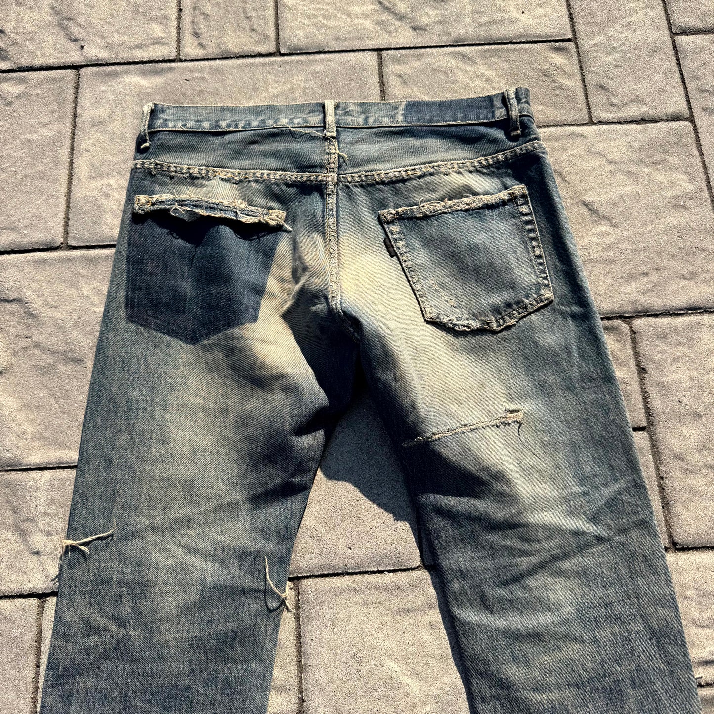SS10 Undercover Blue Yarn 68 Denim