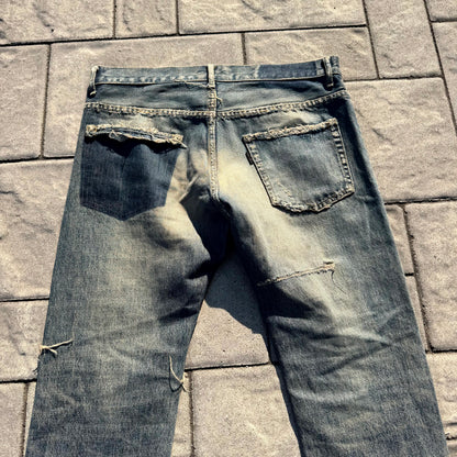 SS10 Undercover Blue Yarn 68 Denim