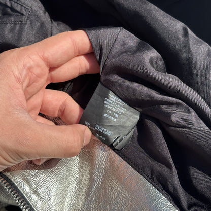 FW13 Saint Laurent Paris Silver Jacket
