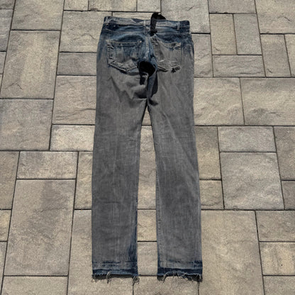 FW12 Rick Owens Hogwash Detroit Cut Denim