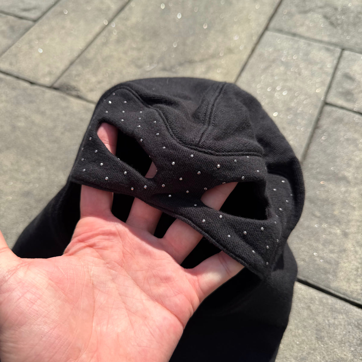 2018 Saint Laurent Paris Mask Hoodie