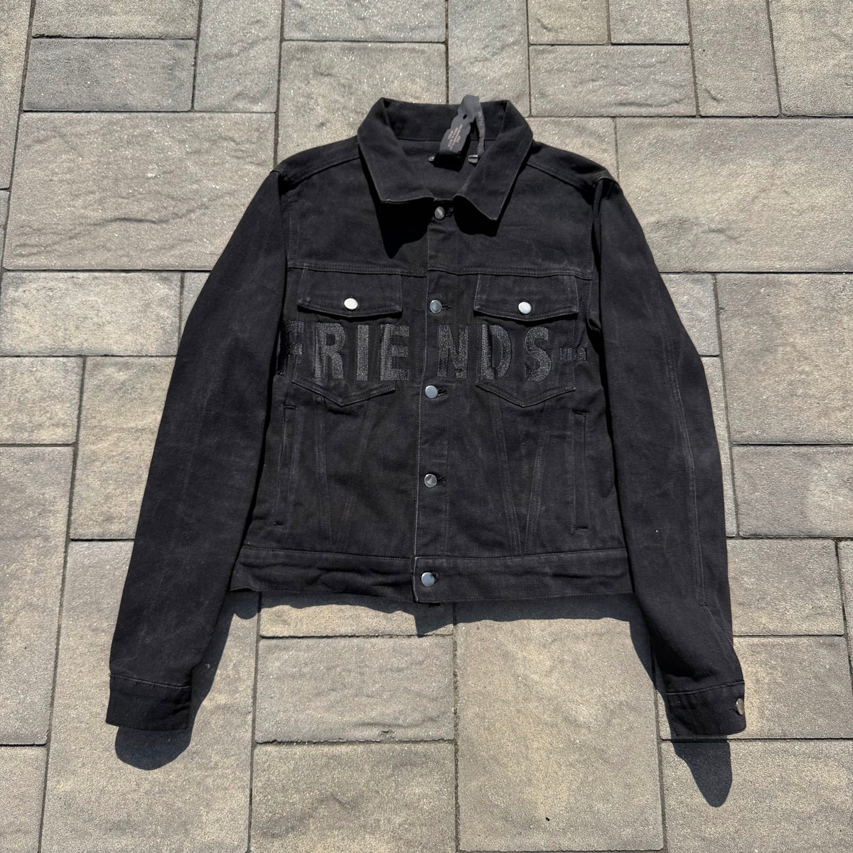 Vlone Black Friends Jacket