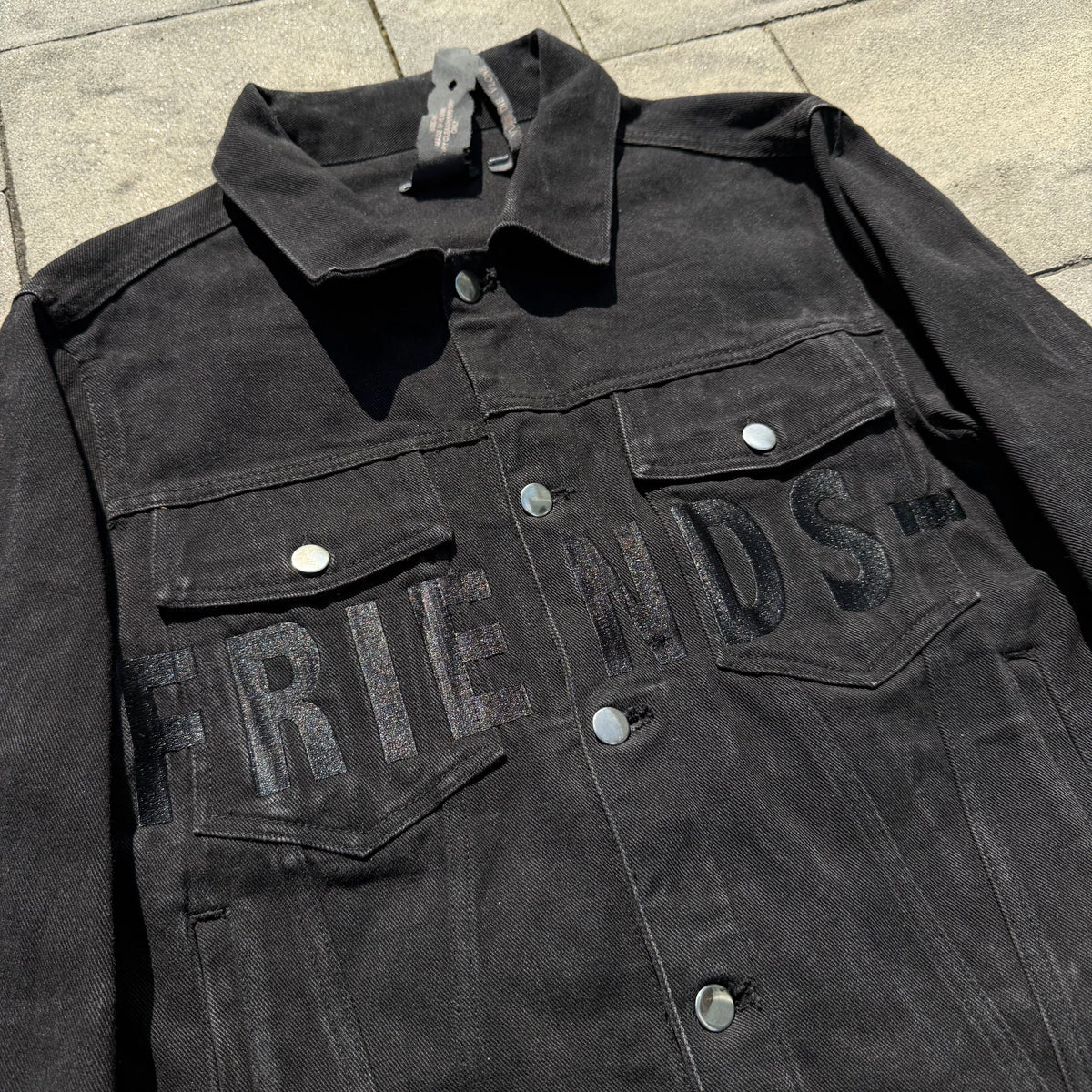 Vlone Black Friends Jacket