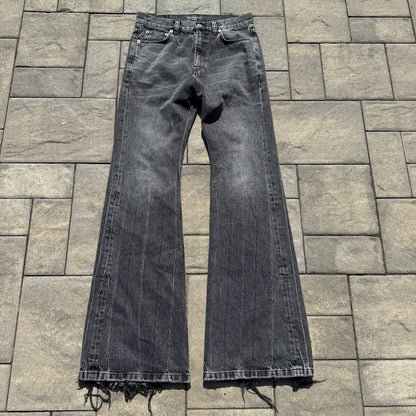 FW22 Balenciaga Lost Tape Flared Denim